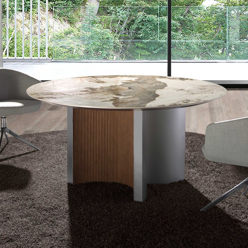 Apvalus valgomojo stalas Dema 150 cm (Laikinai neturime) - Image 3