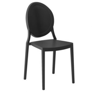 valgomojo kėdė juoda